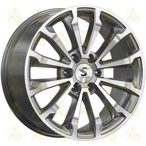 K&K КР006 8.5x20 6*139.7 ET30 DIA77.8 Diamond gloss graphite Литой