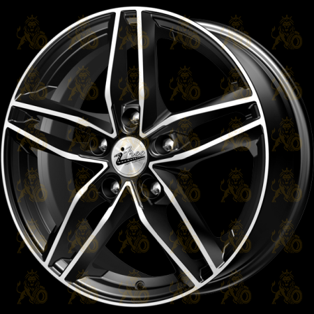 iFree Moskva 6.5x16 5*100 ET40 DIA67.1 Блэк Джек Литой