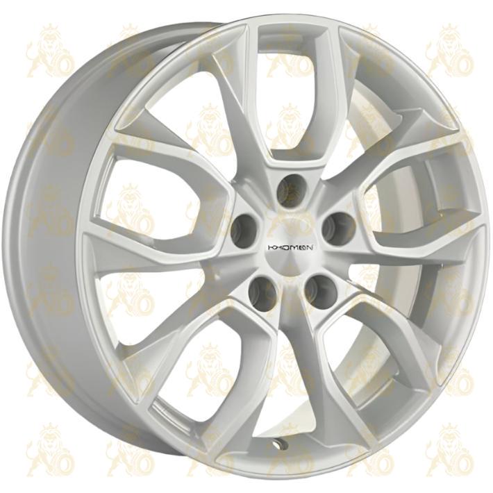 Khomen KHW 1713 7x17 5*112 ET40 DIA57.1 Silver Литой