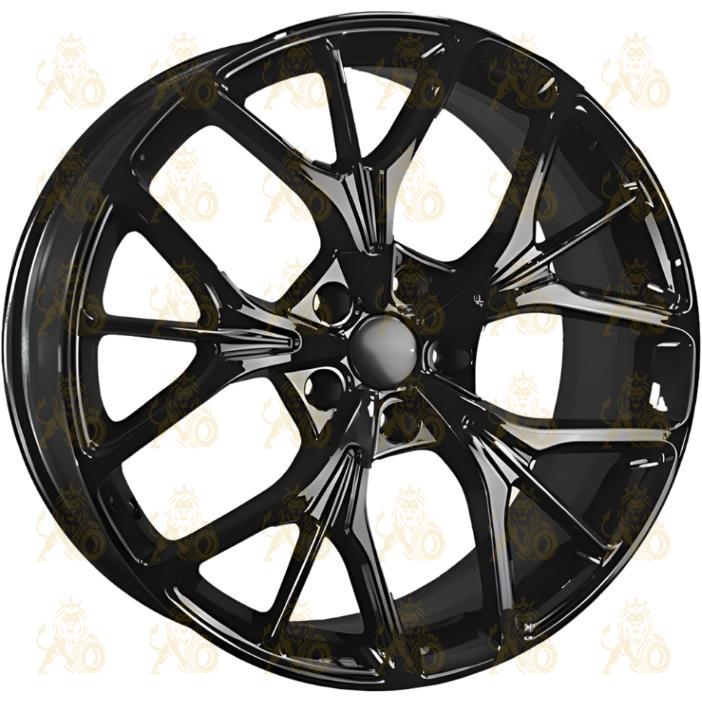 Khomen KHW 2012 8x20 5*108 ET46 DIA63.3 Black Литой