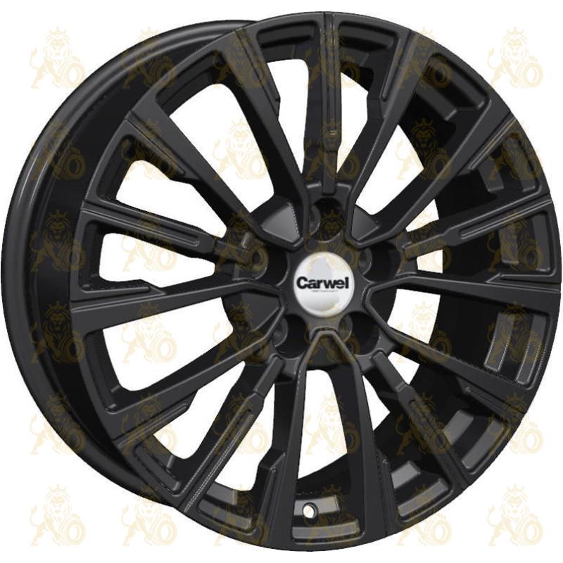 Carwel Базан 7x17 5*110 ET46 DIA63.3 BL Литой