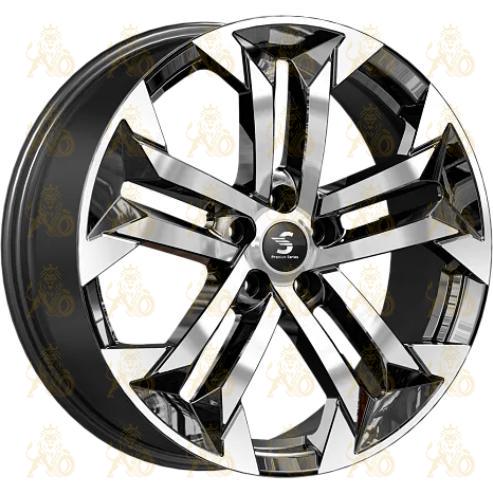 Скад КР015 7.5x19 5*108 ET47 DIA60.1 Алмаз черный Литой