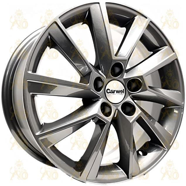 Carwel Сатурн 6x15 5*100 ET38 DIA57.1 GR Литой