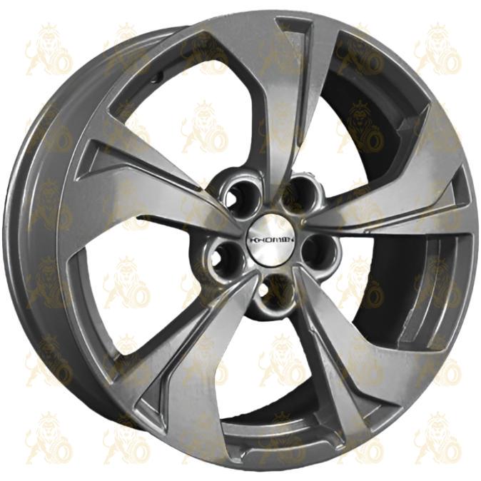 Khomen KHW 1724 7x17 5*114.3 ET37 DIA66.6 Gray Литой