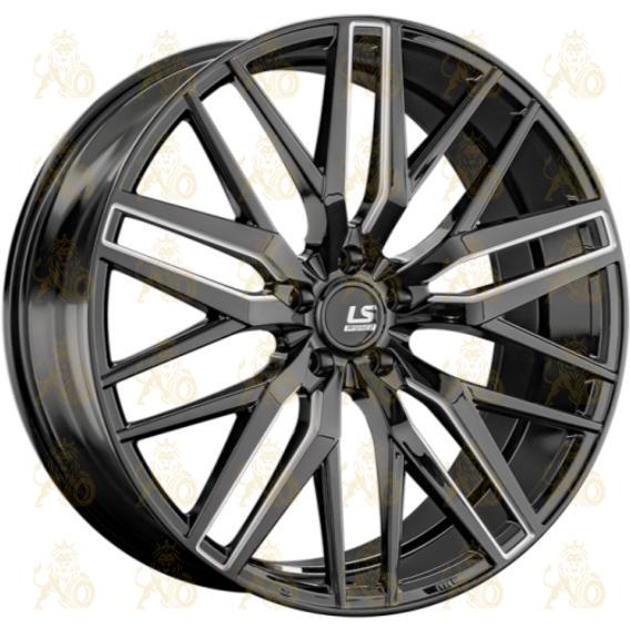 LS FlowForming RC77 9.5x22 5*114.3 ET45 DIA67.1 BK+SSF Литой