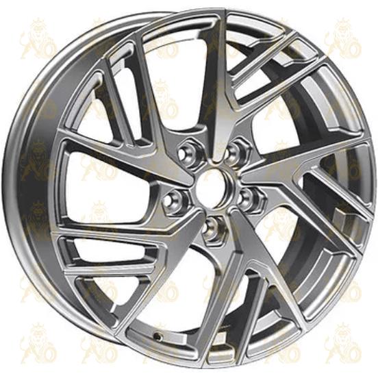 Khomen KHW 1722 6.5x17 5*114.3 ET45 DIA67.1 F-Silver Литой
