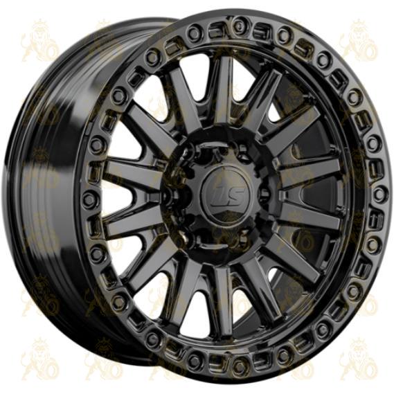 LS FlowForming RC90 9x18 6*139.7 ET15 DIA106.1 BK Литой