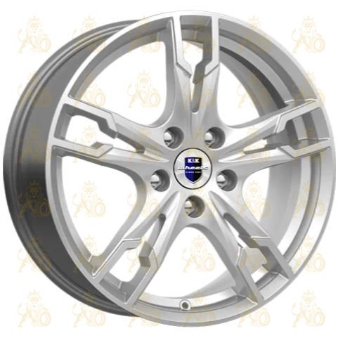 K&K Солар 7x17 4*100 ET43 DIA60.1 Дарк платинум Литой