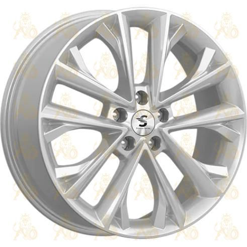 K&K KP012 7x18 5*114.3 ET53 DIA54.1 Elite silver Литой