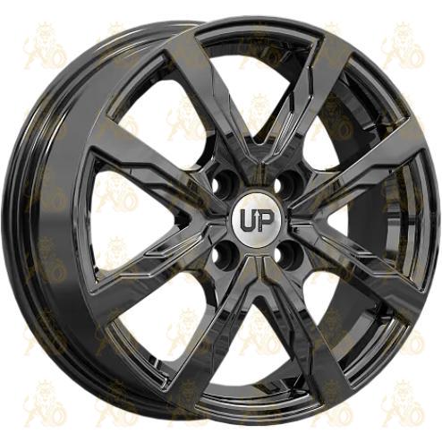 Wheels UP UP122 6x15 4*100 ET45 DIA67.1 New Black Литой