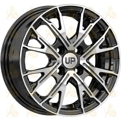 Wheels UP UP127 5.5x14 4*100 ET43 DIA60.1 New Diamond Литой