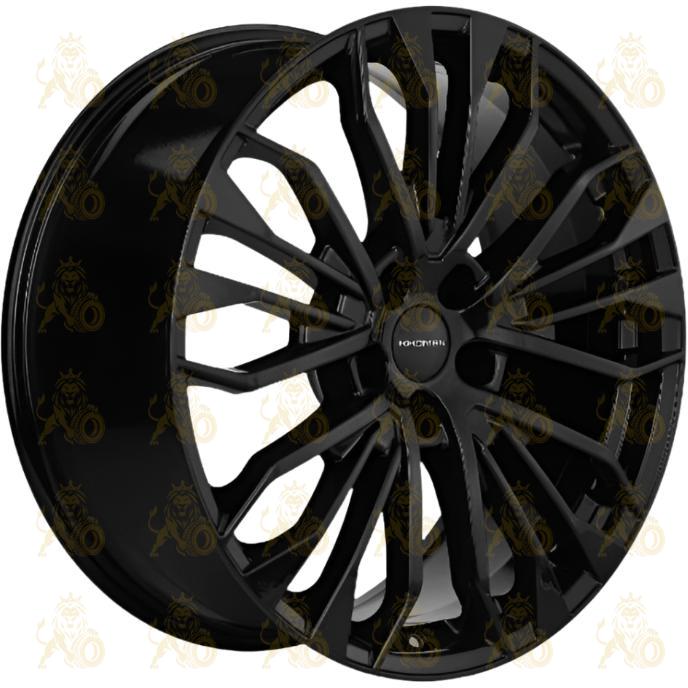 Khomen KHW 2009 8.5x20 5*120 ET45.5 DIA62.5 Black Литой