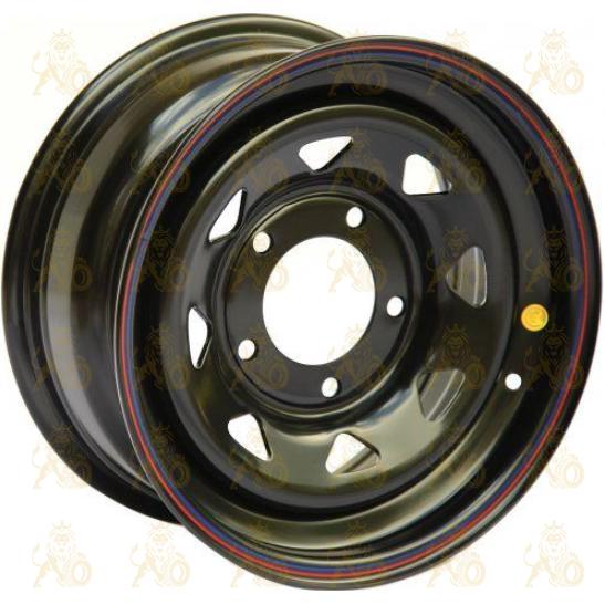 Off Road Wheels Niva 6.5x15 5*139.7 ET35 DIA98 Black Штампованный