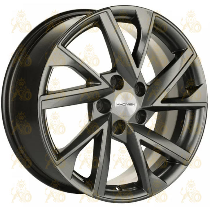 Khomen KHW 1714 7x17 5*110 ET46 DIA63.3 Gray Литой
