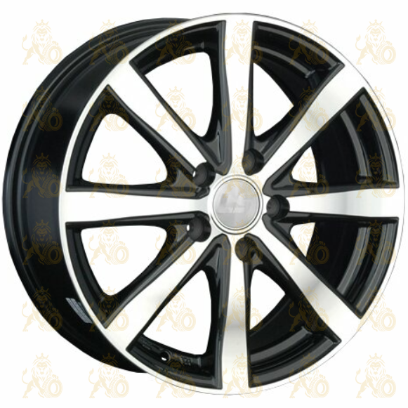 LS 807 6.5x16 5*112 ET45 DIA57.1 BKF Литой
