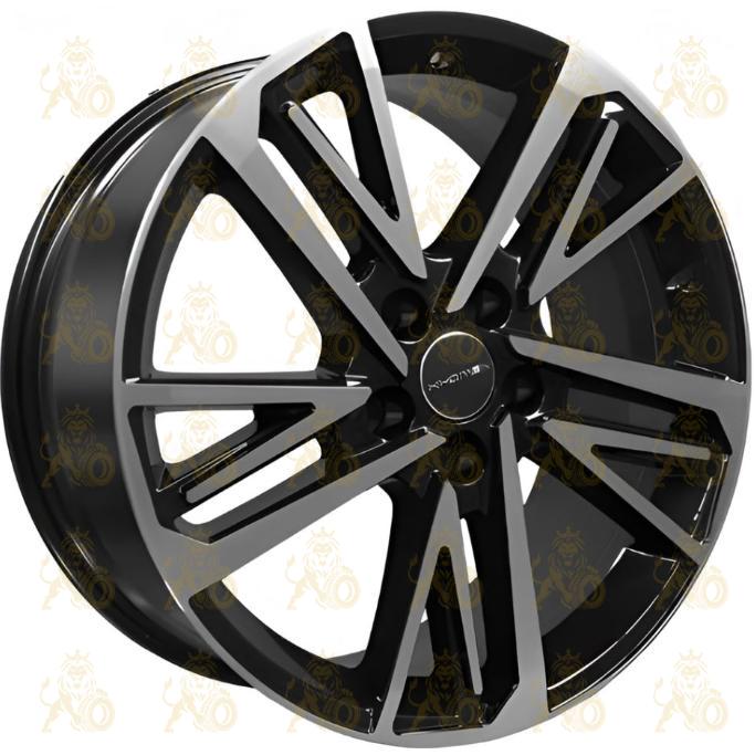 Khomen KHW 1815 8x18 5*114.3 ET46 DIA67.1 Black-FP Литой