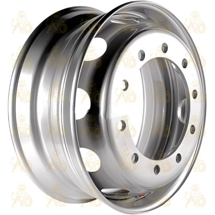 Asterro 2217D 7.5x22.5 10*335 ET127 DIA281 Silver Штампованный