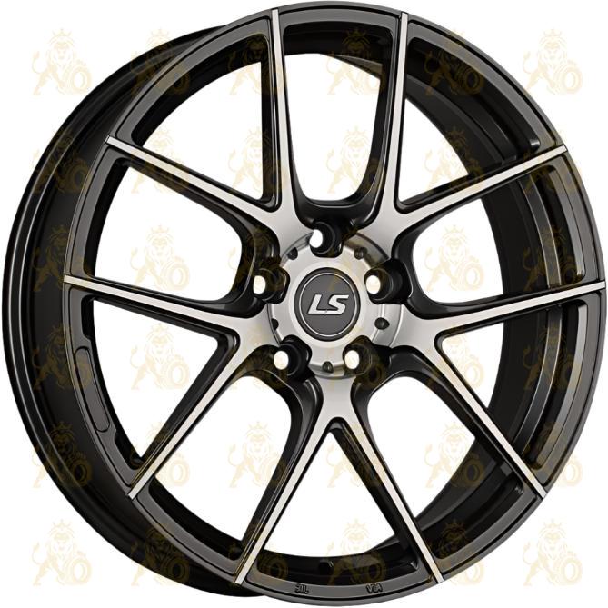 LS FlowForming RC06 7.5x17 5*114.3 ET40 DIA67.1 BKF Литой