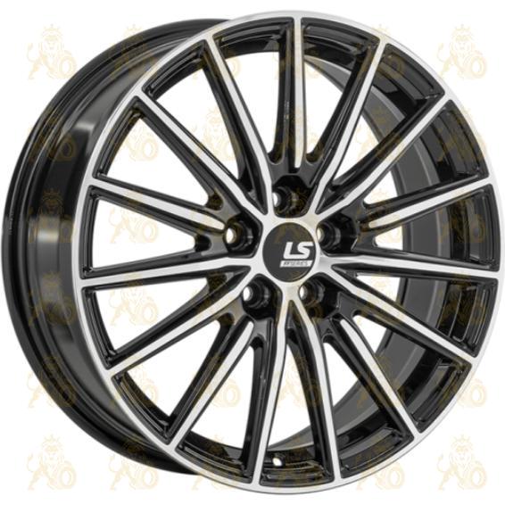 LS FlowForming RC93 7x18 5*112 ET45 DIA57.1 BKF Литой