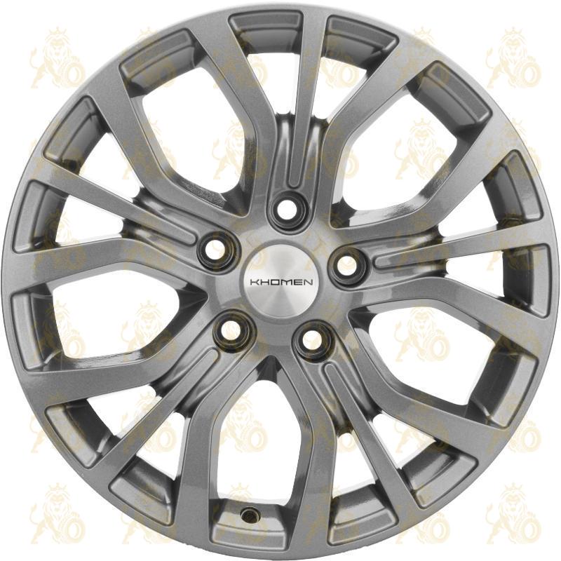 Khomen KHW 1608 6.5x16 5*110 ET46 DIA63.3 Gray Литой