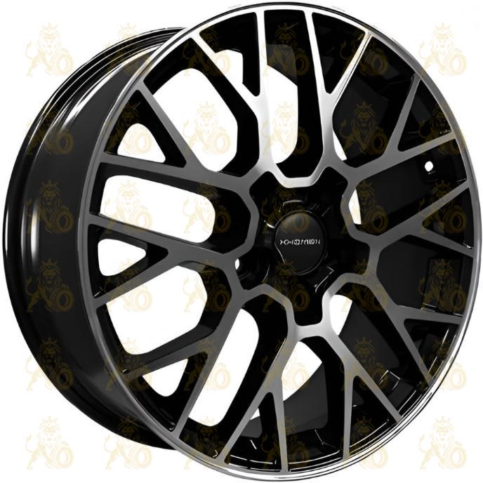 Khomen KHW 1818 7x18 5*108 ET33 DIA60.1 Black-FP Литой