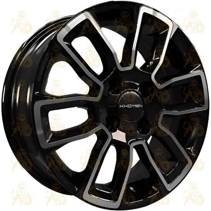 Khomen KHW 1406 5.5x14 4*98 ET35 DIA58.6 Black-FP Литой