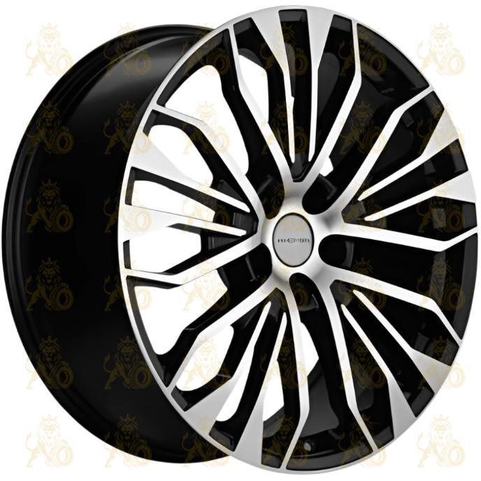Khomen KHW 2009 8.5x20 5*120 ET45.5 DIA62.5 Black-FP Литой