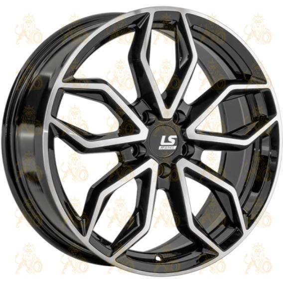 LS RC104 7.5x18 5*114.3 ET45 DIA67.1 BKF Литой