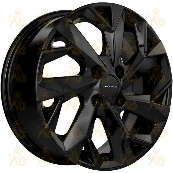 Khomen KHW 1508 6x15 4*100 ET39 DIA56.6 Black Литой