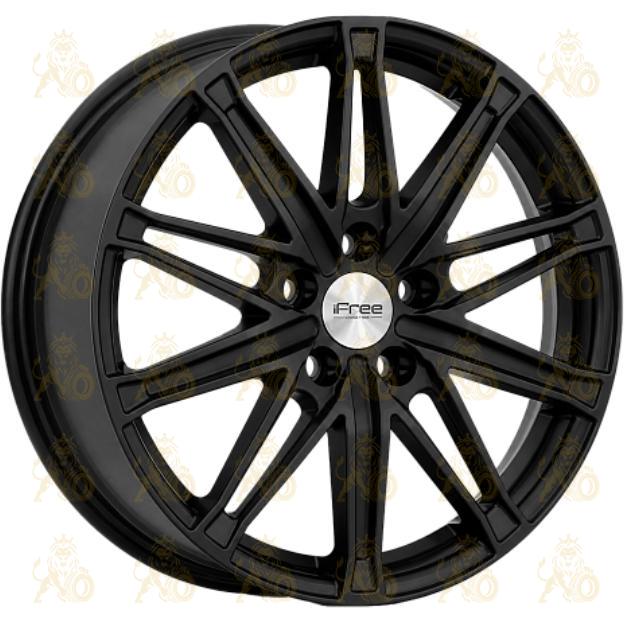 iFree Виар 6.5x17 5*114.3 ET37 DIA66.6 Блэк мэт Литой