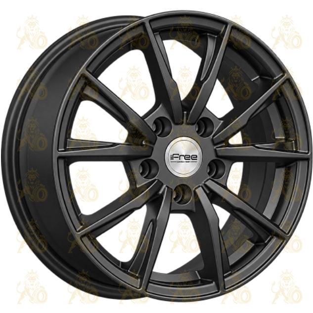 iFree Сион 6.5x15 5*100 ET38 DIA57.1 Блэк мэт Литой