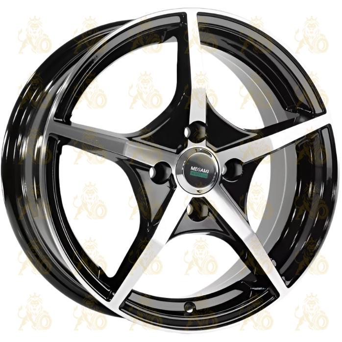 Megami MGM-19 6x15 4*100 ET50 DIA60.1 BKF Литой
