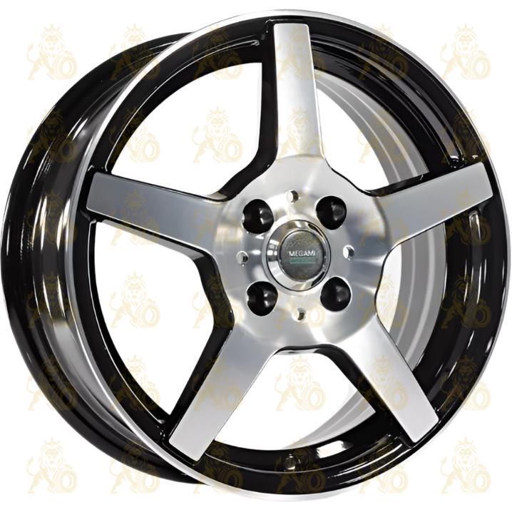 Megami AF-07 6x15 5*100 ET40 DIA57.1 BKF Литой