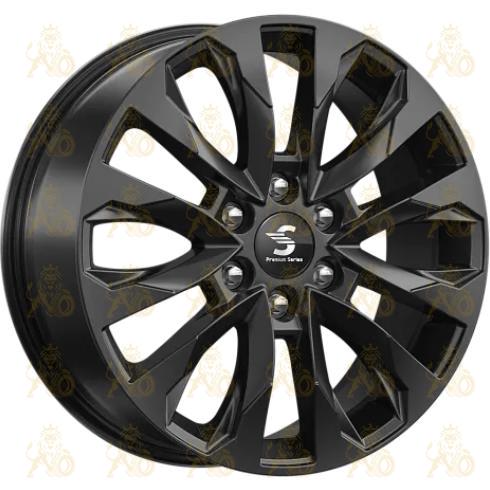 K&K KP007 8x20 6*139.7 ET55 DIA100.1 Черный Матовый Литой