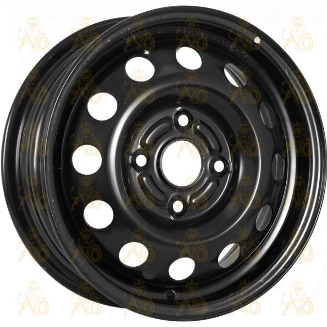 Евразиа Тапо 54A45C 5.5x15 4*100 ET45 DIA60.1 Black Штампованный