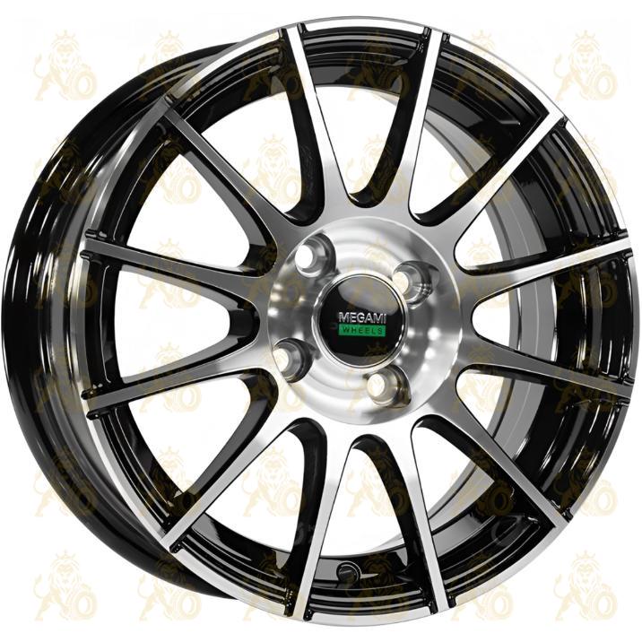 Megami MGM-35 6x15 5*100 ET38 DIA57.1 BKF Литой