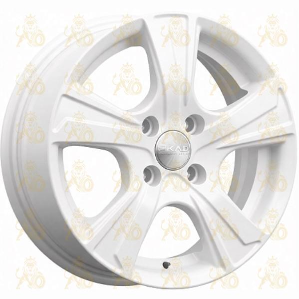 Скад Крит 5.5x14 4*100 ET39 DIA56.6 Белый Литой