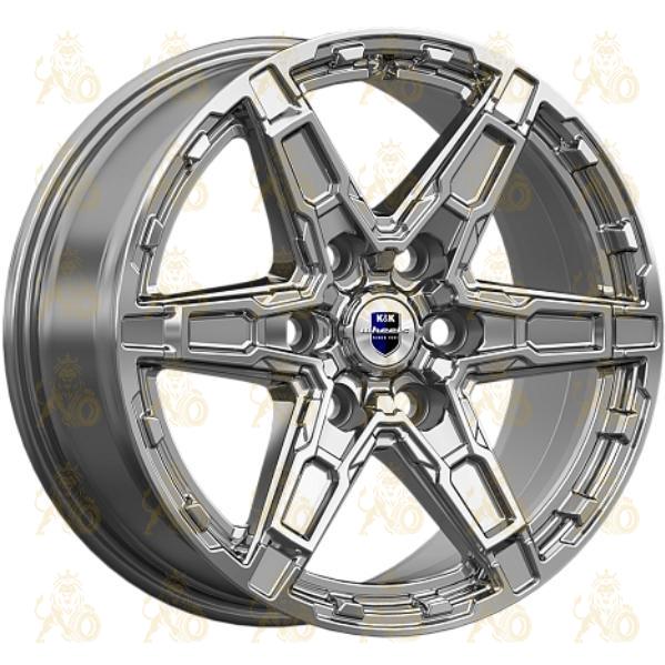 K&K Дистрикт 8x18 6*114.3 ET42 DIA66.1 Дарк платинум Литой