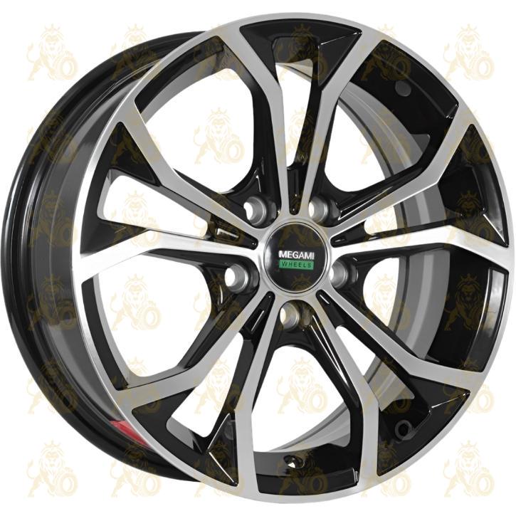 Megami MGM-33 6x14 4*100 ET35 DIA73.1 BKF Литой