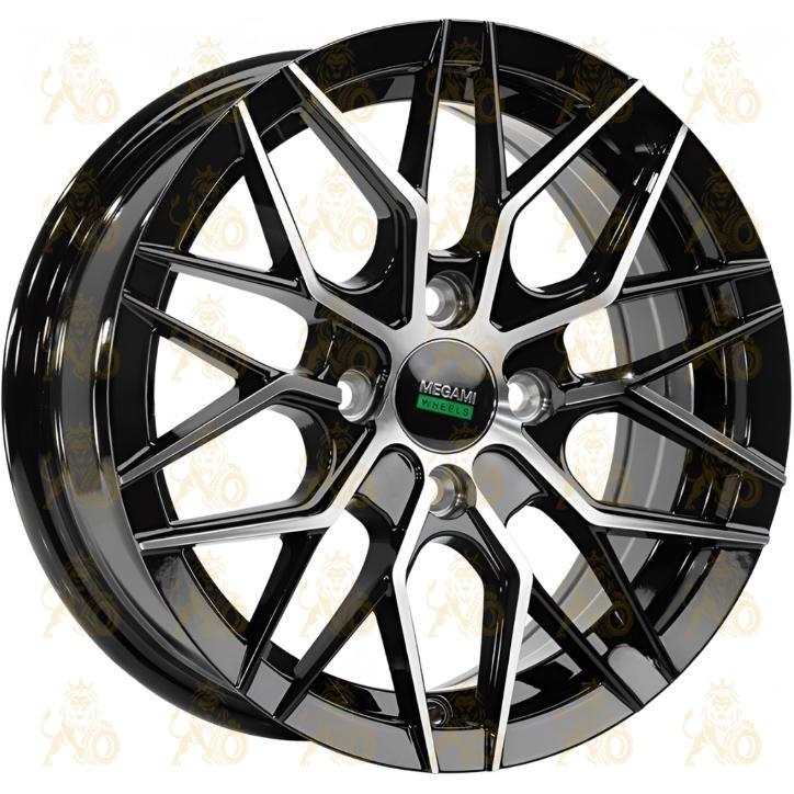 Megami MGM-27 6x14 4*100 ET35 DIA73.1 BKF Литой