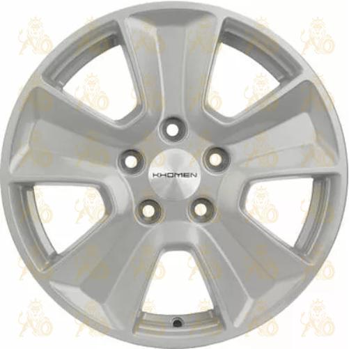 Khomen KHW 1601 6.5x16 5*114.3 ET46 DIA67.1 F-Silver Литой