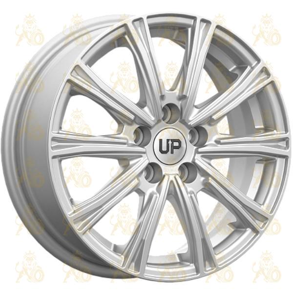 WUP UP123 6x15 5*100 ET38 DIA57.1 Silver Classic Литой