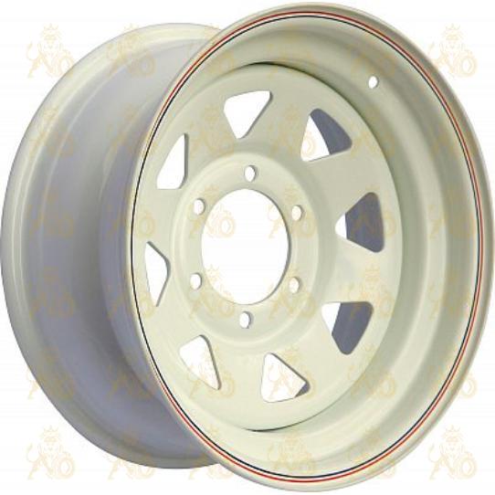 Off Road Wheels Toyota 8x16 5*150 ET-25 DIA113.1 White Штампованный