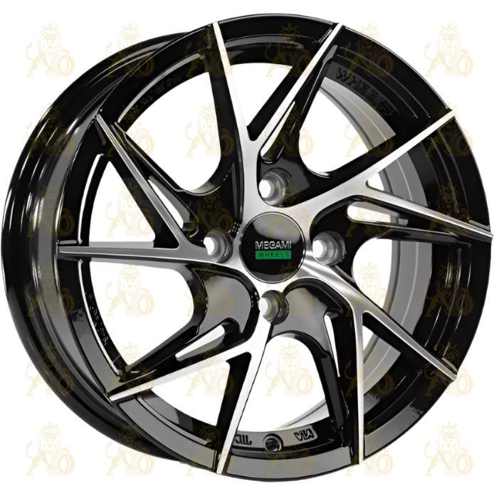 Megami MGM-24 6x14 4*100 ET35 DIA73.1 BKF Литой