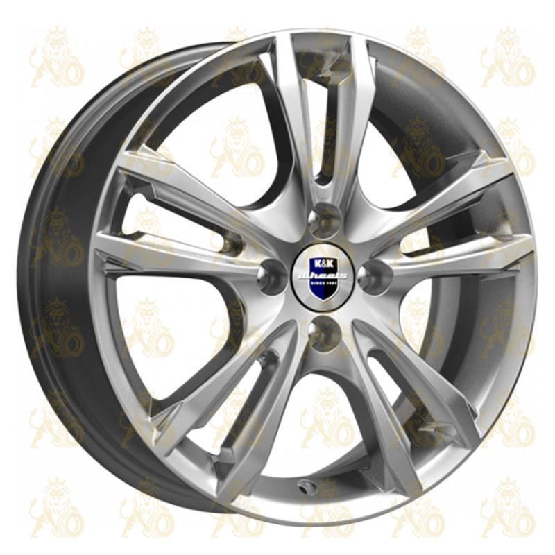 K&K Samara 6x16 5*100 ET40 DIA67.1 Сильвер SK Литой