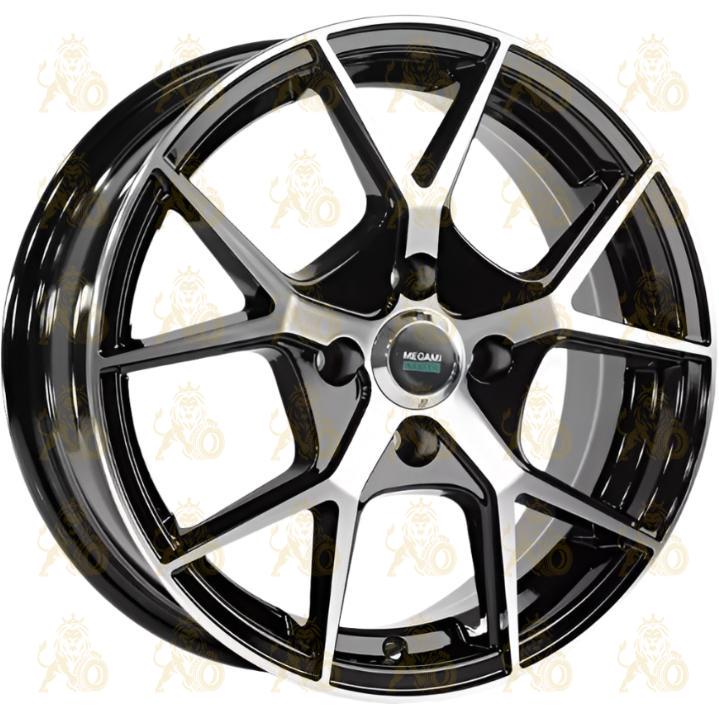 Megami MGM-18FF 7.5x18 5*108 ET36 DIA65.1 BKF Литой