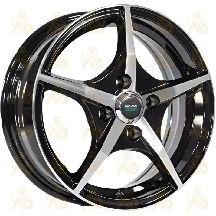 Megami MGM-19FF 6x15 4*98 ET32 DIA58.6 BKF Литой