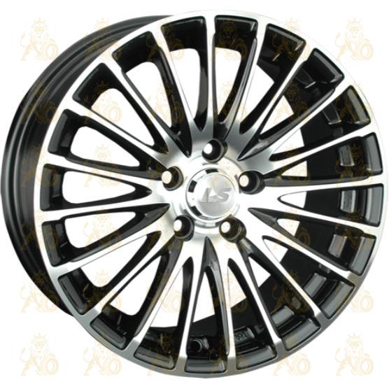LS 565 6.5x15 5*100 ET38 DIA73.1 BKF Литой