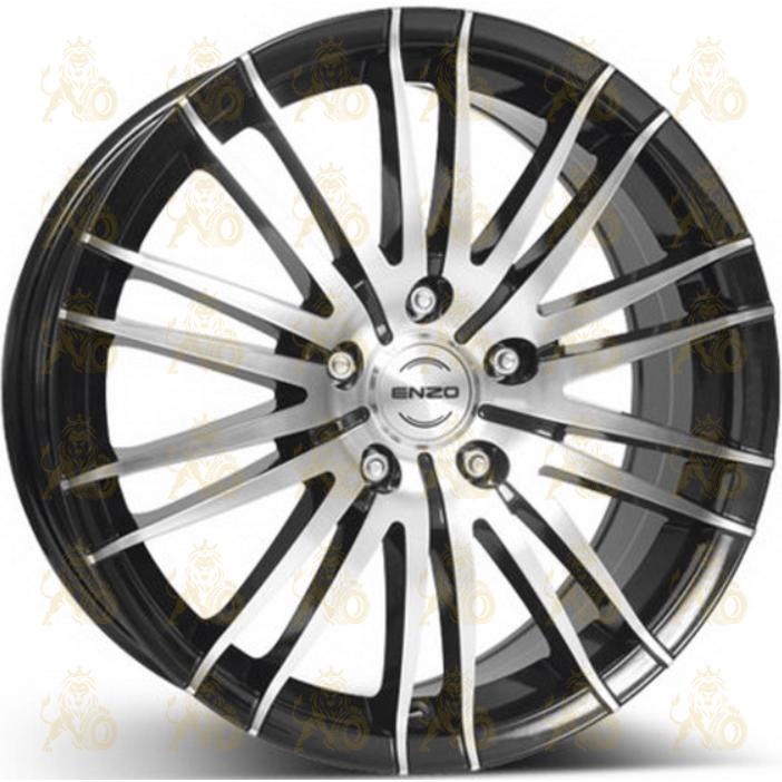 Enzo 103 dark 6.5x15 4*100 ET38 DIA60.1 BFP Литой