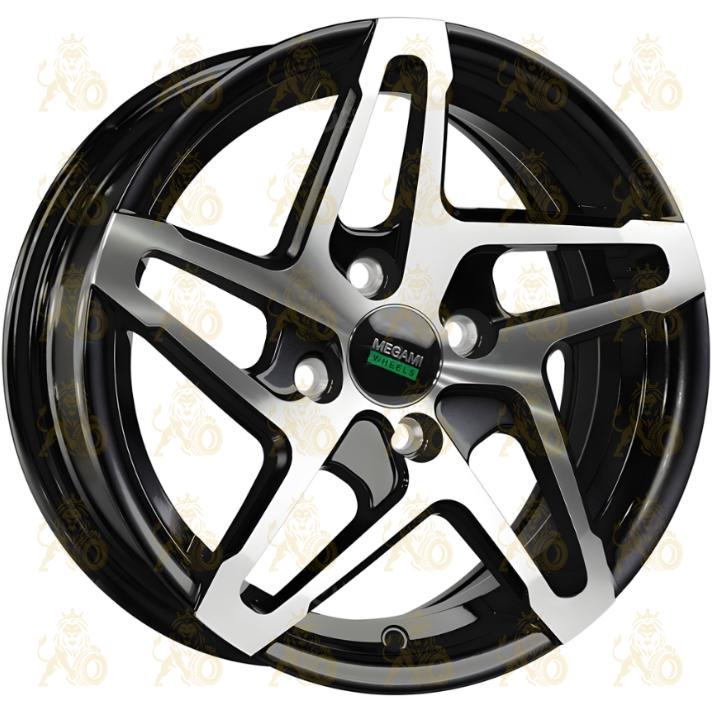 Megami MGM-34 6x14 4*98 ET35 DIA58.6 BFP Литой